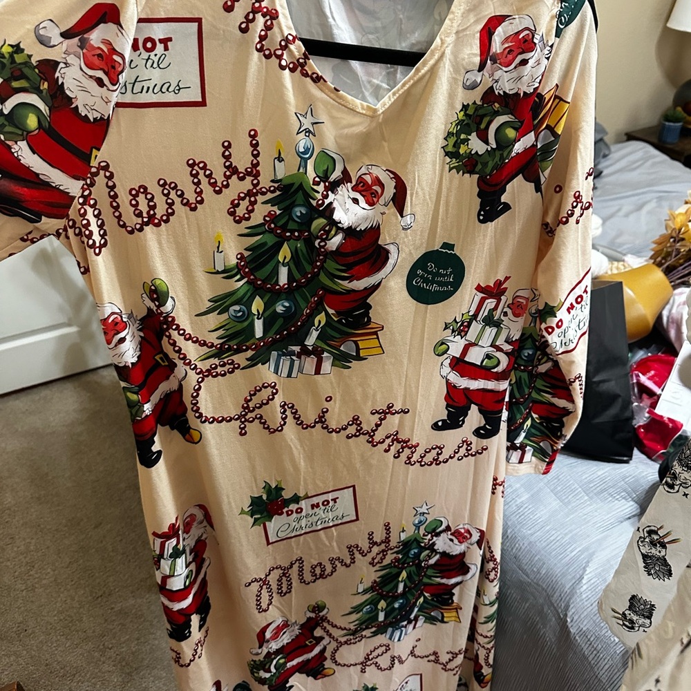 Festive Santa Christmas Dress